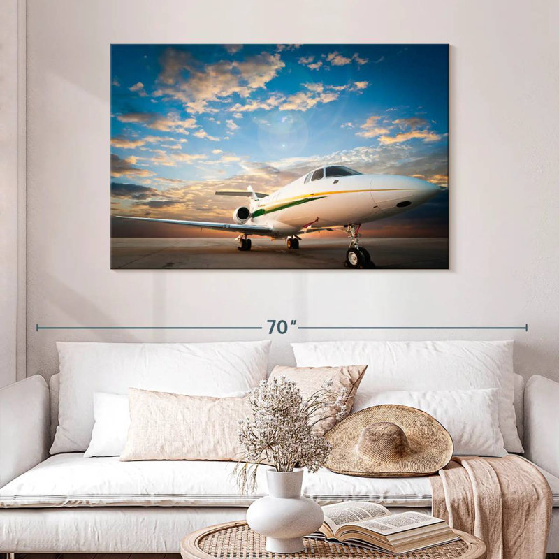 Mehar Dramatic Sky Jet, 32" H x 48" W