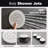 12 Inch Slide Bar Shower System,round Shower Sets Complete Rain Shower Head And 3-spray Handheld Combo,wall Mounted-105706881