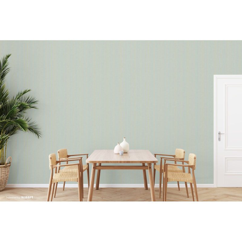 Eddy 10.05m x 53cm Wallpaper Roll, Teal