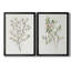 "Single Sprig III", ensemble de 2 impressions sur toile encadrées-1816422067-1816422095