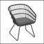 Ensemble de chaises d'extérieur polyvalentes au design gracieux et aux coussins confortables