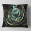 Coussin décoratif floral à fleurs fractales-30611672-30611676