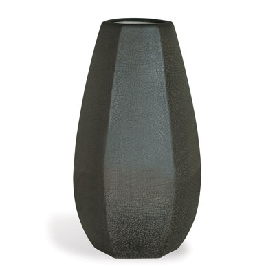 Vase de table en porcelaine 17 "deco Charcoal