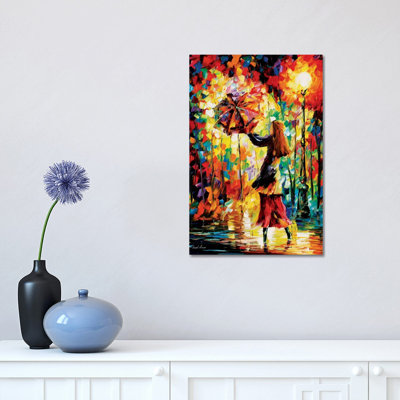 Rainy Mood by Leonid Afremov - Painting on Canvas