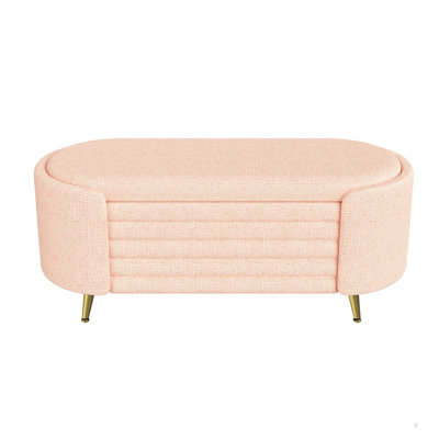 Modern Storage Ottoman Upholstered Storage Bench End of Bed Bench Entryway Shoe Bench for Living Room, Bedroom and Entryway