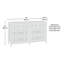 Commode 6 tiroirs Kensa