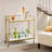 Meendert Marble Top Kitchen Cart