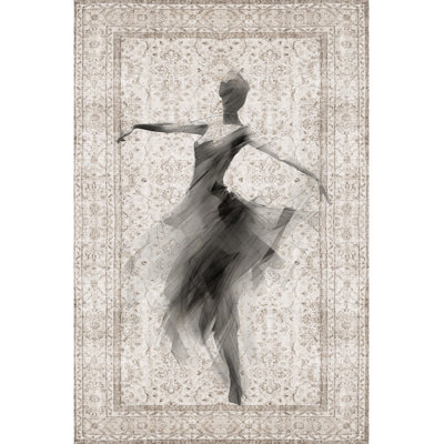 Tapis décoratif ballet