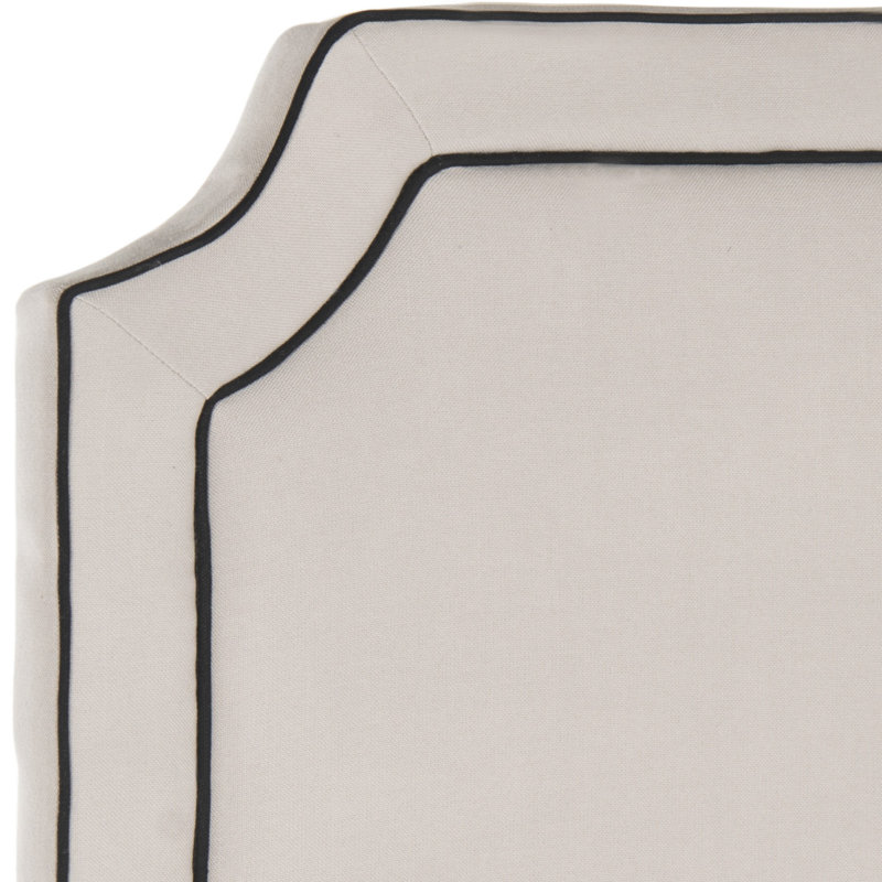 Cloverdale Upholstered Panel Headboard, Twin, Oyster