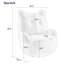 Fauteuil demi-tonneau pivotant l 32,3 po Danyar-86785121