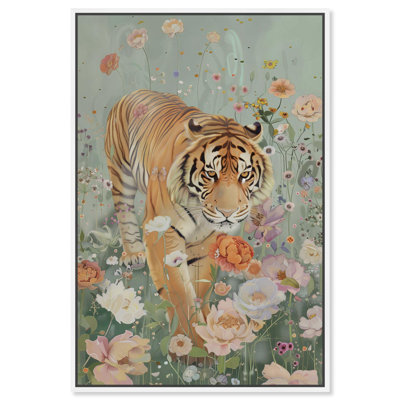 «Tiger Spring», toile par Art Remedy