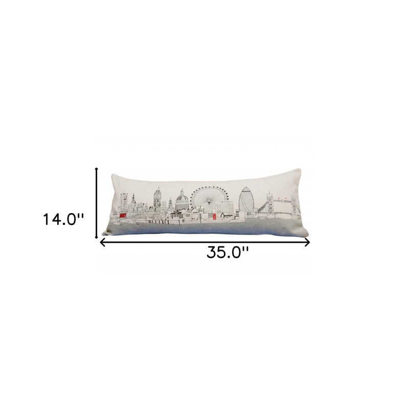 Coussin London, Blanc