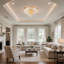 Luminaire suspendu contemporain en cristal K9