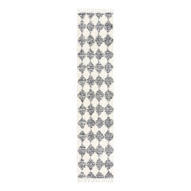 Serenity Shag Geometric Indoor Rug