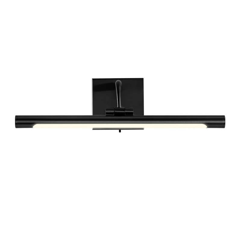 Lampe à DEL 1 lumière à intensité variable de 24 po réglable 3000K / 4000K / 5000K, H 4,33 po x l 24 po x P 8,9 po, Noir mat