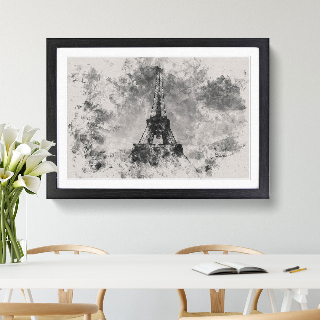 Eiffel Tower Vol.3 - Picture Frame Graphic Art