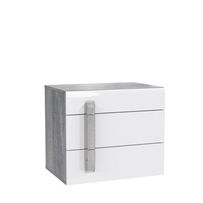Attention Manufactured Wood Bedside Table