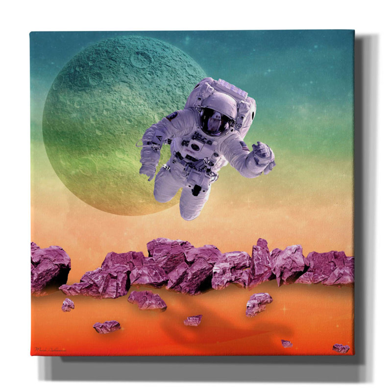 "Cpace 2" par Mark Ashkenazi, H 12 po x l 12 po x P 0,75 po