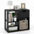 3-Cube Bookcase 2-Tier Wooden Storage Shelf W/ Drawer