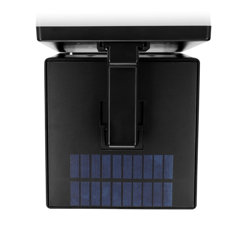 Solar Wall Sconce Lantern W/ Flame Effect