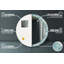 Huldar Glass Flat Wall Mirror
