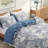 Double Gauze Cotton Jacquard Duvet Cover Set-102360700-102360696