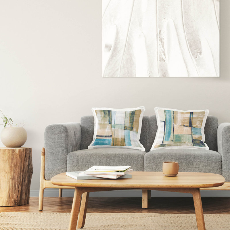 Housse et insert de coussin décoratif en polyester
