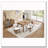 Wooden Dining Chairs,Fabric Upholstered Dining Room Chair Kitchen Chairs