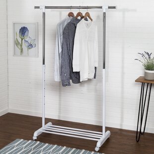 Style Selections Steel Clothing Rack in Chrome | SL-110