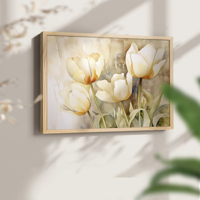 Floral Series-CLX -Framed Print - Restickable