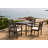 Radnor 4 - Person Acacia Wood Patio Dining Set with Square Table , Cushions Included-698421726