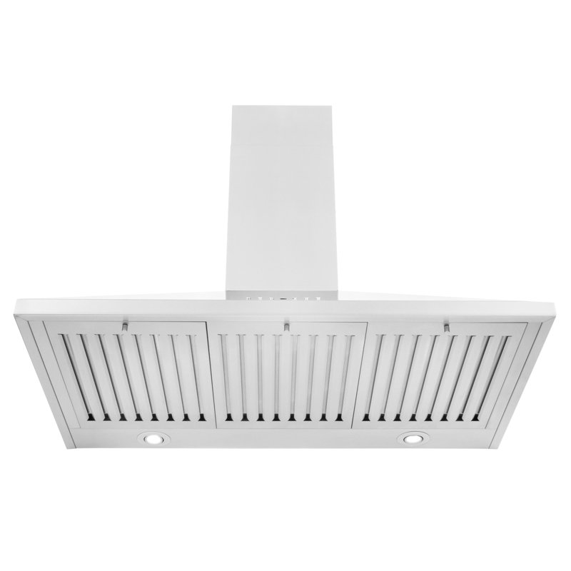 36" KL2 400 CFM Convertible Wall Mount Range Hood in Brushed Stainless Steel, 36