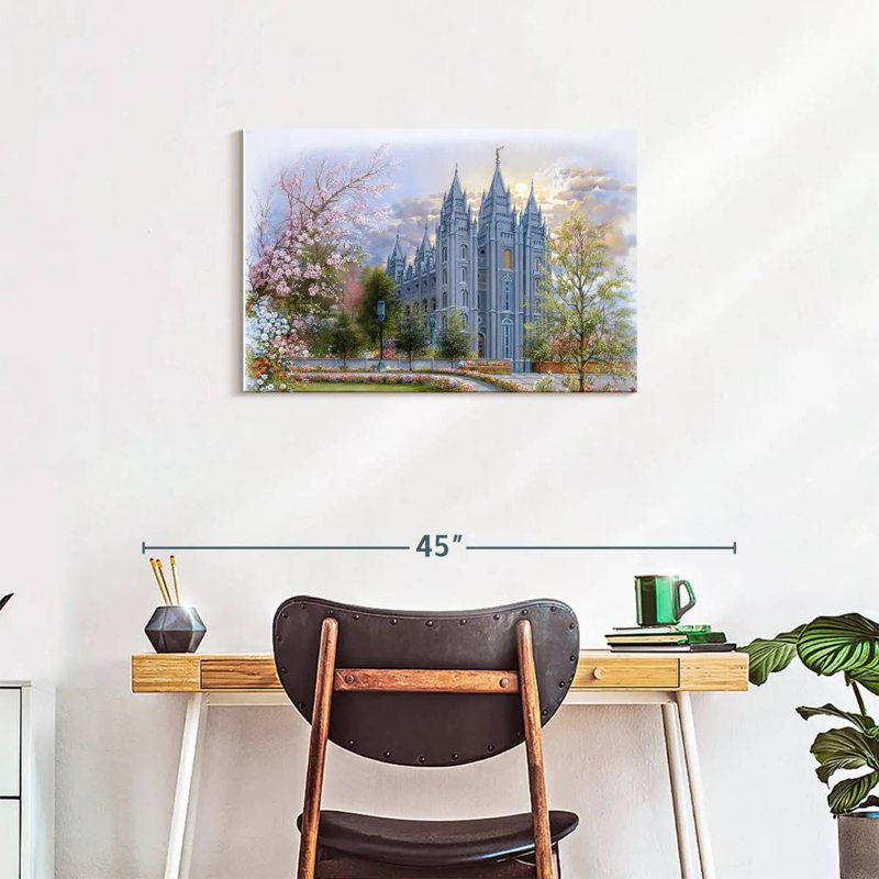 Rorry Temple Garden, 20" H x 30" W
