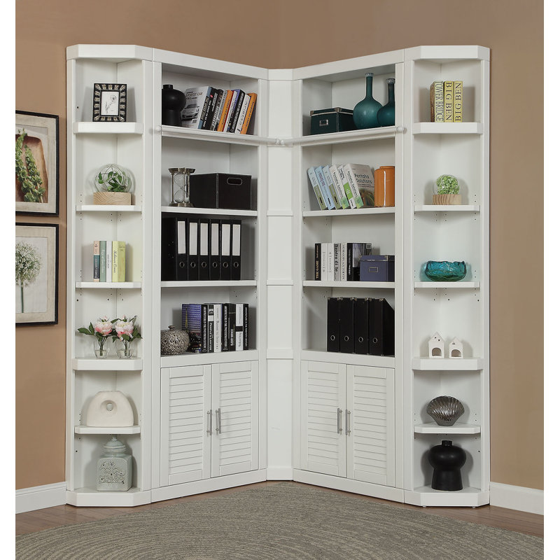 Drake 5 Piece Corner Library Wall