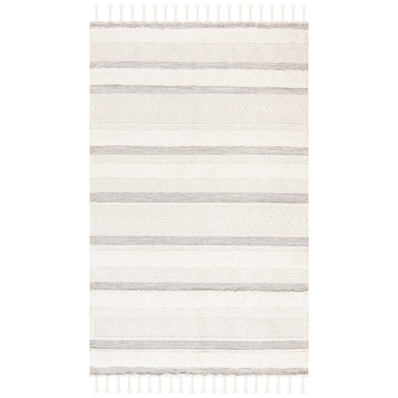 Sumpter Hand Woven Wool Southwestern Rug, Rectangle 3' x 5'