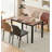PU Leather Dining Chairs,Set of 4-2143928190