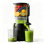  Presse-agrumes Ecoself Presse à presse à froid 5,3 po Capacité de 1,7 L Extracteur de jus à rendement élevé avec contrôle total de la pulpe Facile à nettoyer