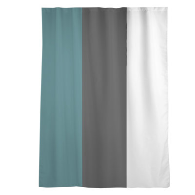 Stripes Sheer Rod Pocket Single Curtain Panel