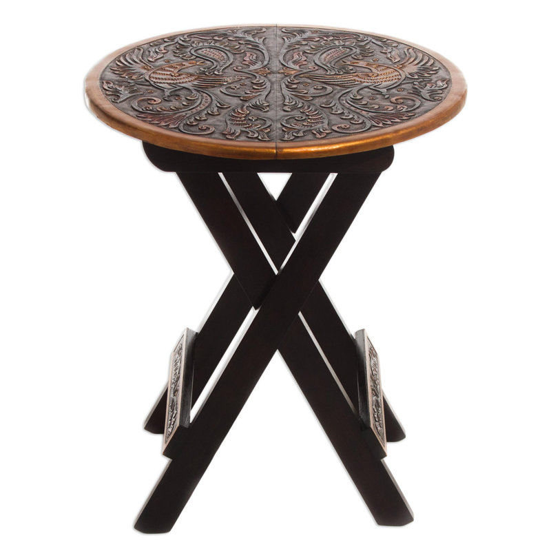Table de bout pliante