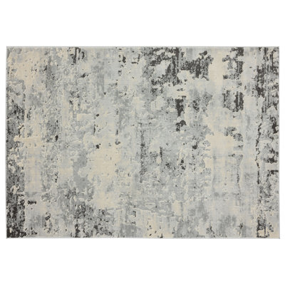 Tapis abstrait gris