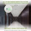 Luminaire encastré sans boîtier DEL E2 Lighting de 15 cm (6 po) pour usage commercial, avec batterie de secours, puissance et température de couleur réglables (3 CCT), noir.