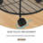 Rolling Laundry Basket Cart, Metal Rolling Laundry Basket-267396156