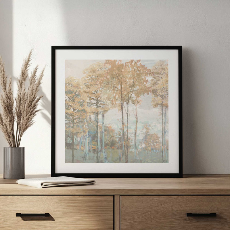 Emberwood II by Amber Sterling Art Print, L 20 po x H 20 po, Noir, Impression encadrée