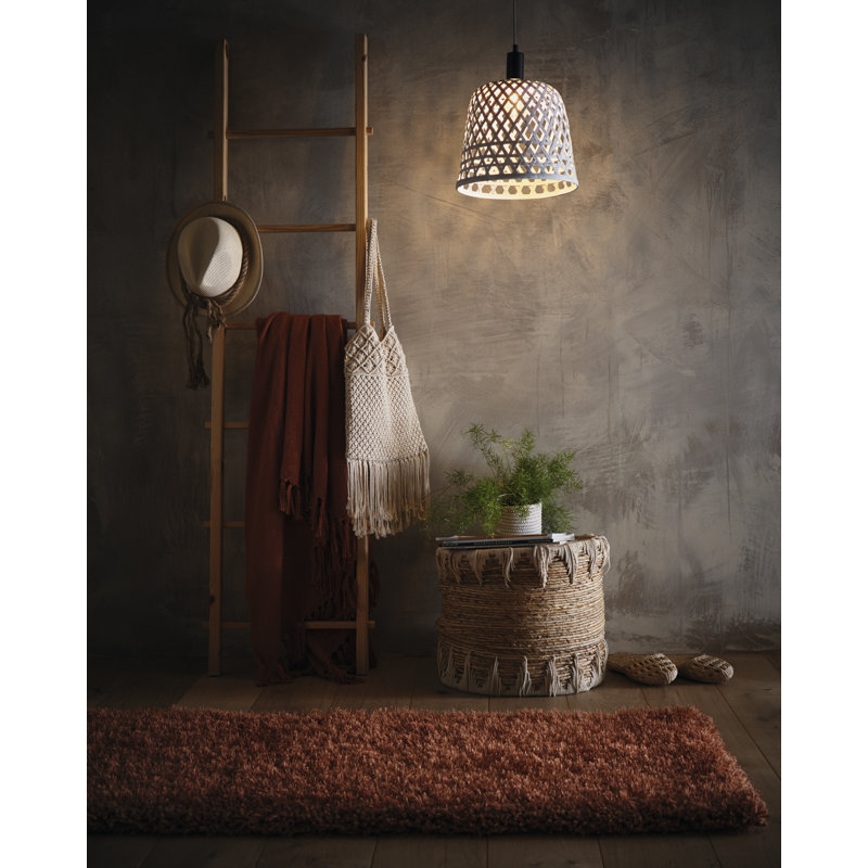Benonia Solid Colour Hand Tufted Area Rug, Runner 67 x 200cm