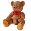 Oversized Plush Bear With Bow