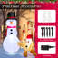 Bonhommes de neige gonflables