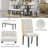 Borina 6 - Person Double Pedestal Dining Set-1923517867