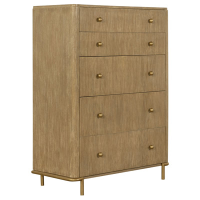 Commode rectangulaire 5 tiroirs Sand Wash