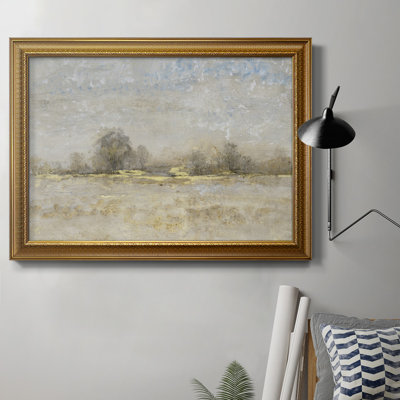 Toile encadrée de qualité supérieure «Late Harvest II» - prête à être accrochée