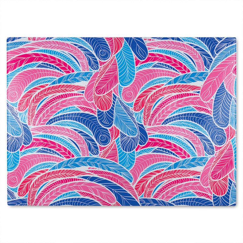 Boho Glass Chopping Board
